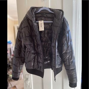 Women's Black Puffer Jacket